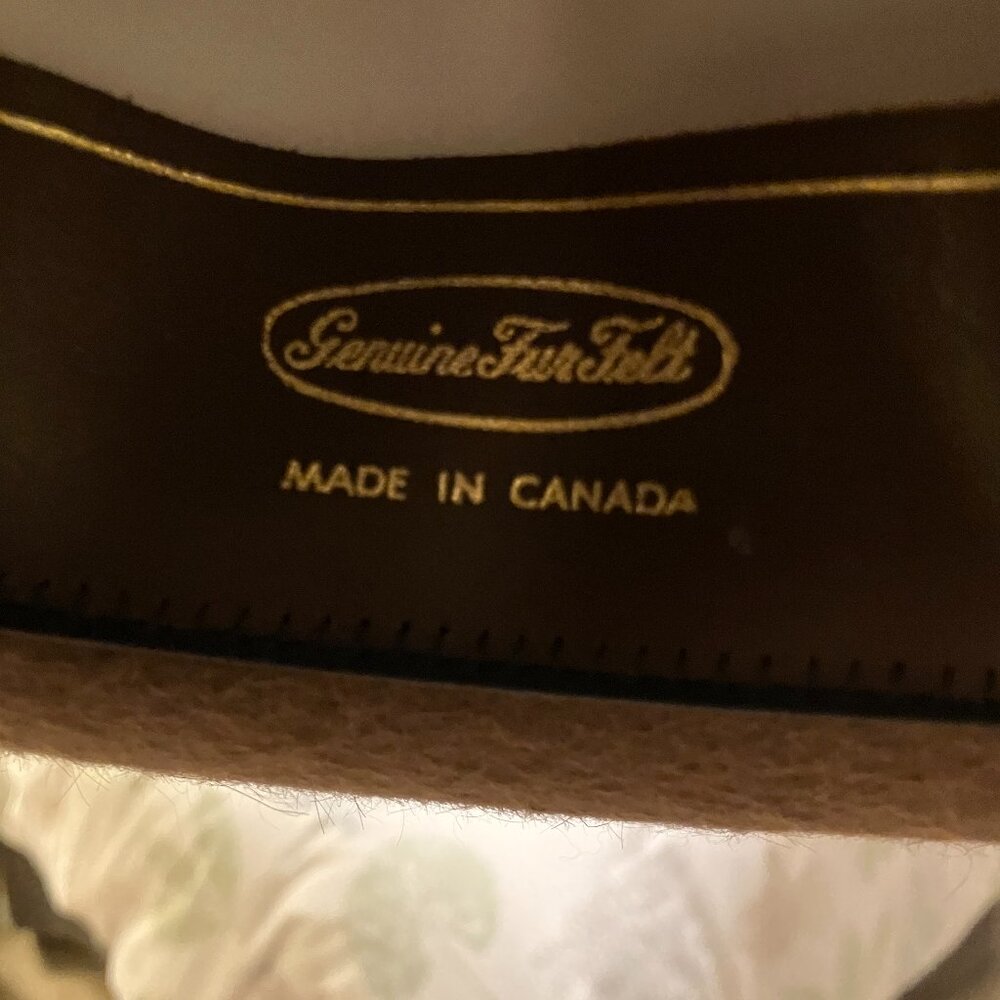 Magill Brown Teardrop Fedora - Size: 58 - Picture 6 of 14